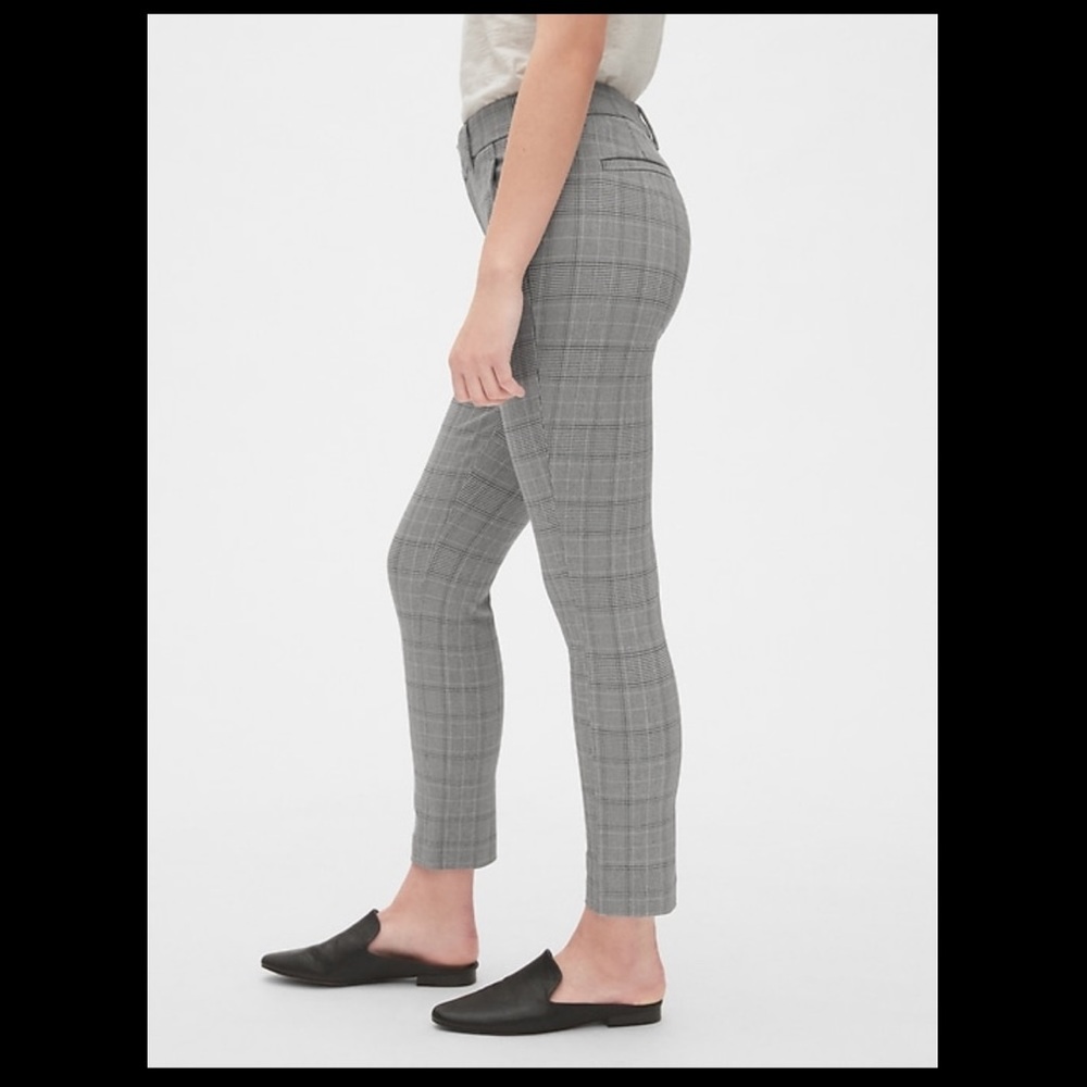 Gap Signature Skinny Ankle Plaid Pants - Picture 11 of 14